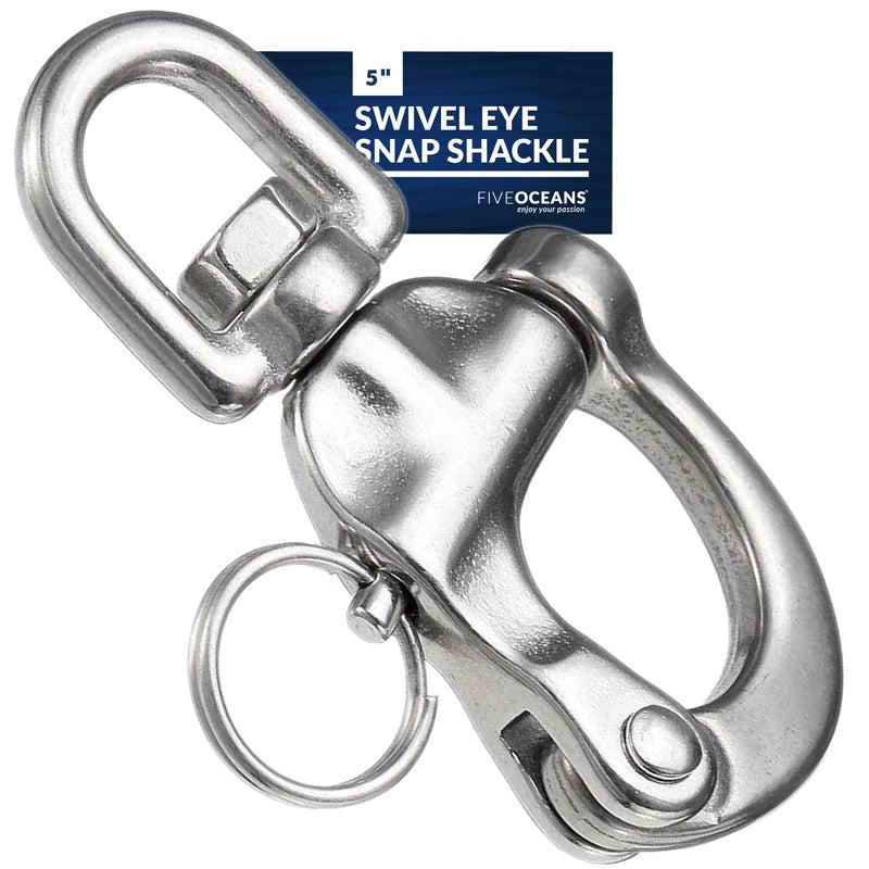 Snap Shackle Swivel 70mm overall length
